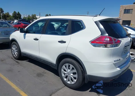 2016 Nissan Rogue S z USA, uszkodzony, nr VIN 5N1AT2MT7GC859263